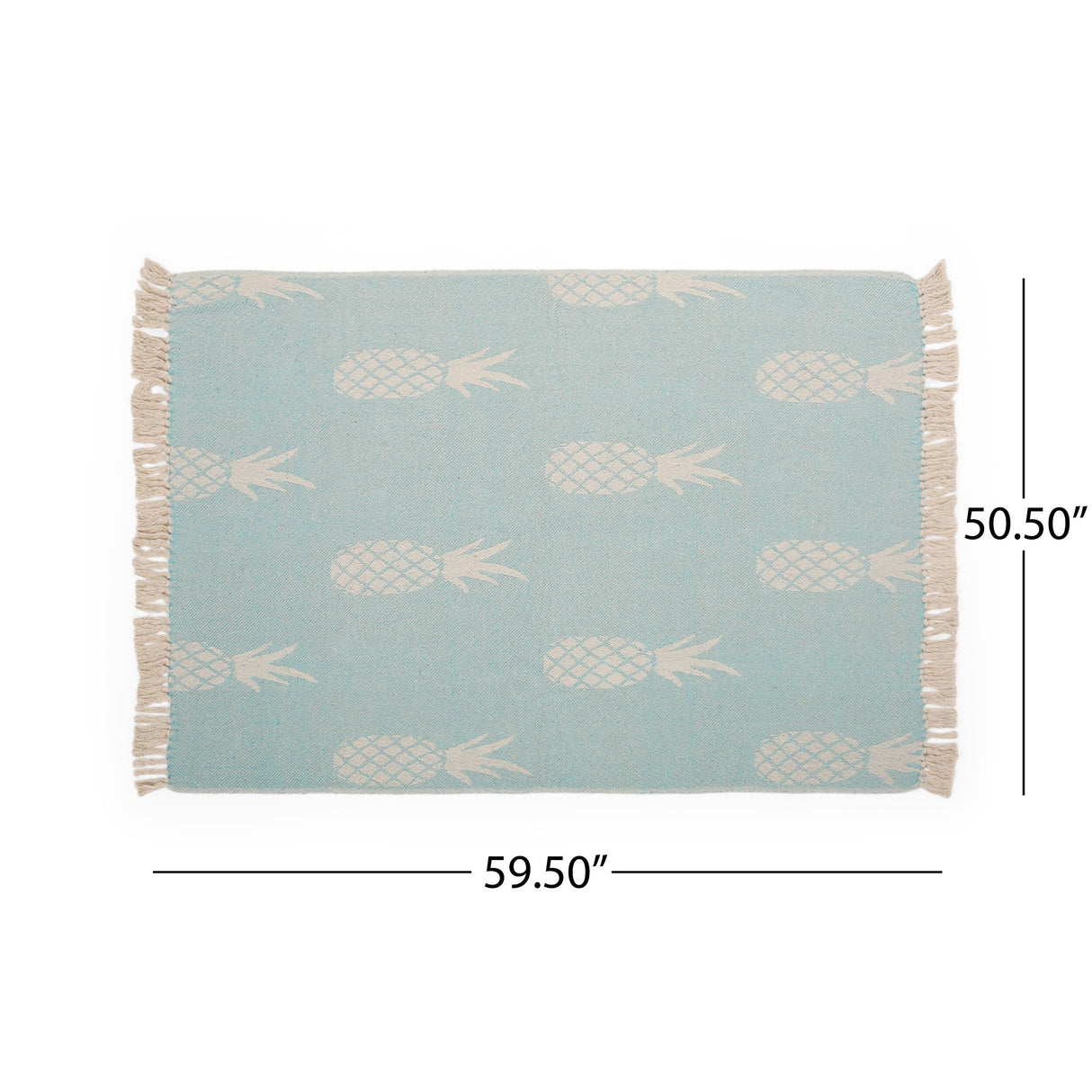 Fleming Boho Handcrafted Cotton Throw Blanket by Christopher Knight Home