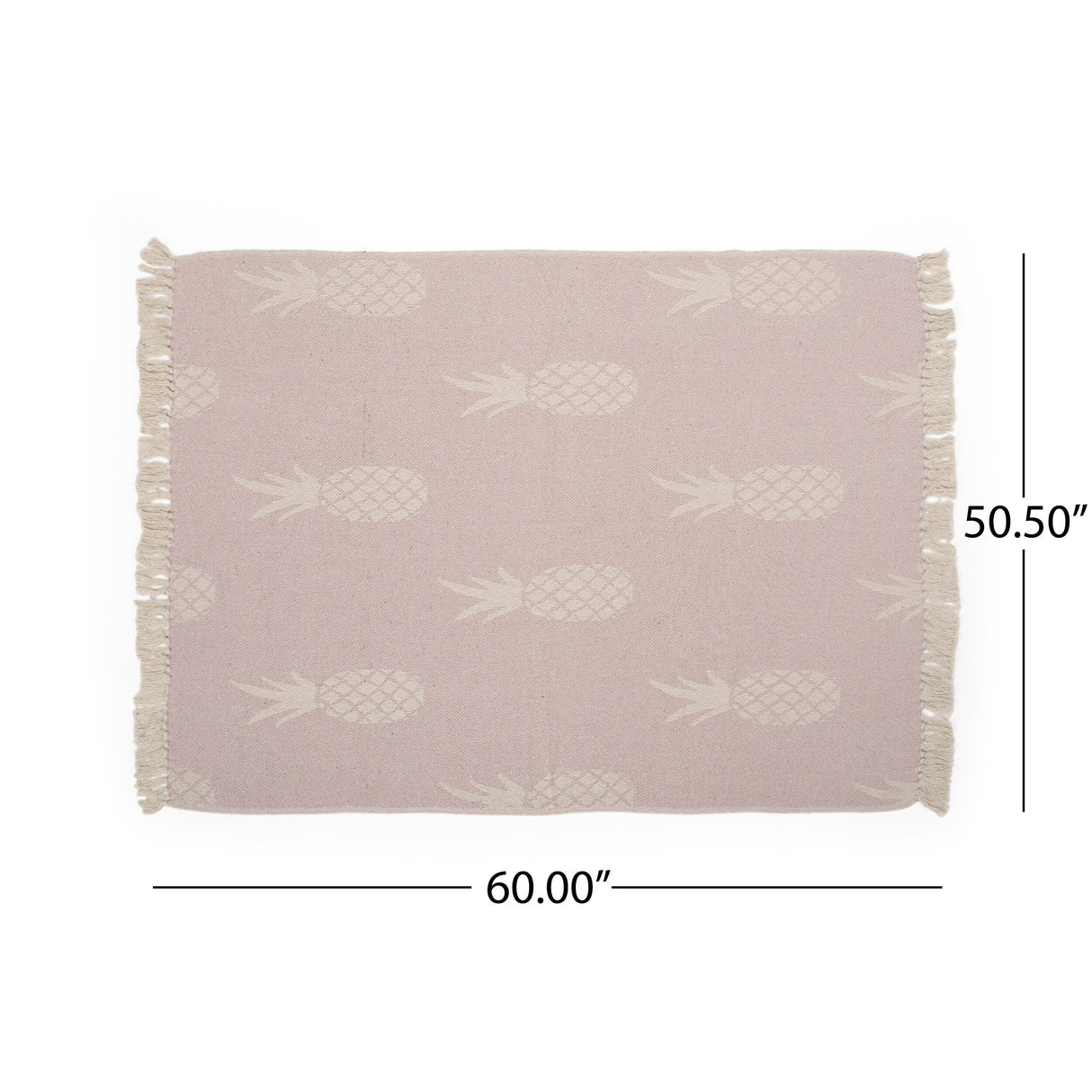 Fleming Boho Handcrafted Cotton Throw Blanket by Christopher Knight Home