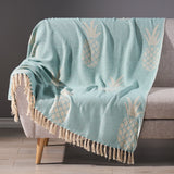 Fleming Boho Handcrafted Cotton Throw Blanket by Christopher Knight Home