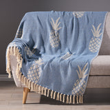 Fleming Boho Handcrafted Cotton Throw Blanket by Christopher Knight Home