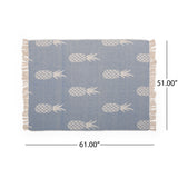Fleming Boho Handcrafted Cotton Throw Blanket by Christopher Knight Home