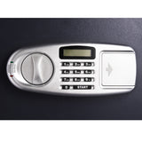 Electronic Safe Deposit Box - Drop Safe with Digital Keypad and 2 Manual Override Keys for Cash by Paragon Safes (Gray)