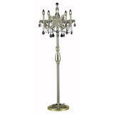 Fleur Illumination Collection Floor Lamp D:19in H:54in Lt:5 Gold Finish