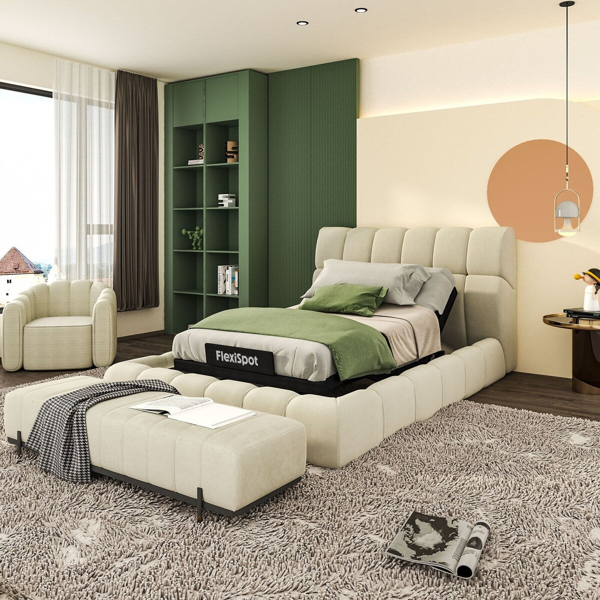 Zero clearance adjustable bed frame king discount