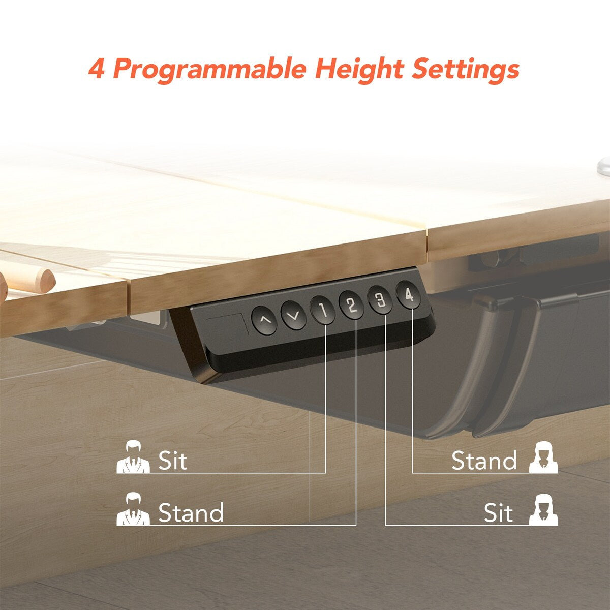 FlexiSpot Height Adjustable Drafting Table Multi-Function Drawing Table Tiltable Tabletop Reading Desk Office Computer Desk