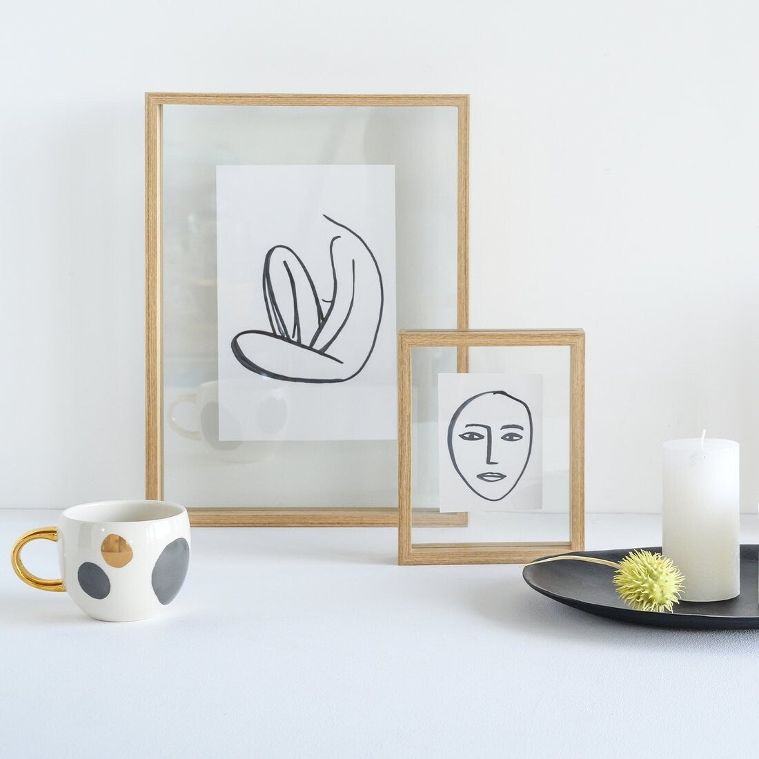 Floating Frame Aesthetic S Natural- ST - Natural