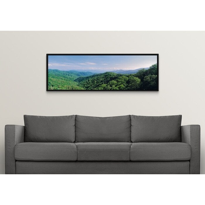 Tennessee, Great Smoky Mountains National Park, Aerial view of the Newfound Gap Road - Multi