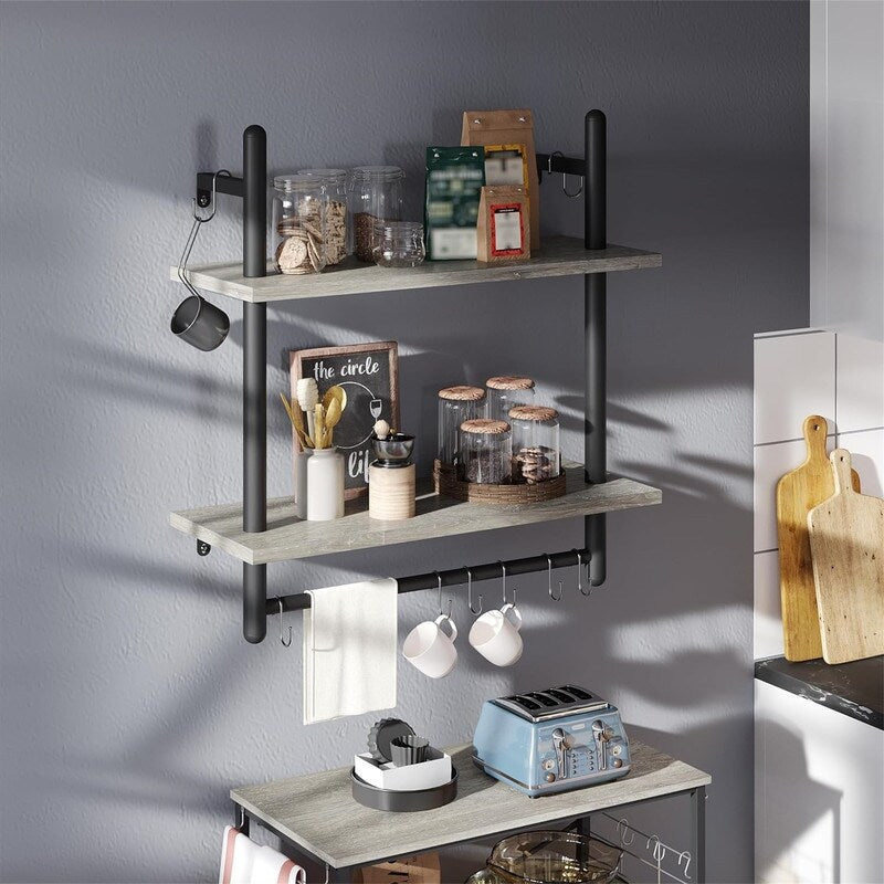 Floating Shelves Kitchen Shelves Wall