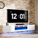 Floating TV Stand with 36" Electric Fireplace