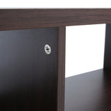 Floating Walnut/Grey TV Console, 60-Inch, Wall-Mounted Media Storage Unit for AV Components, Easy Assembly, Sturdy Construction