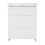 Floor Cabinet Storage Organizer with Magnetic Closure Doors and Shelves