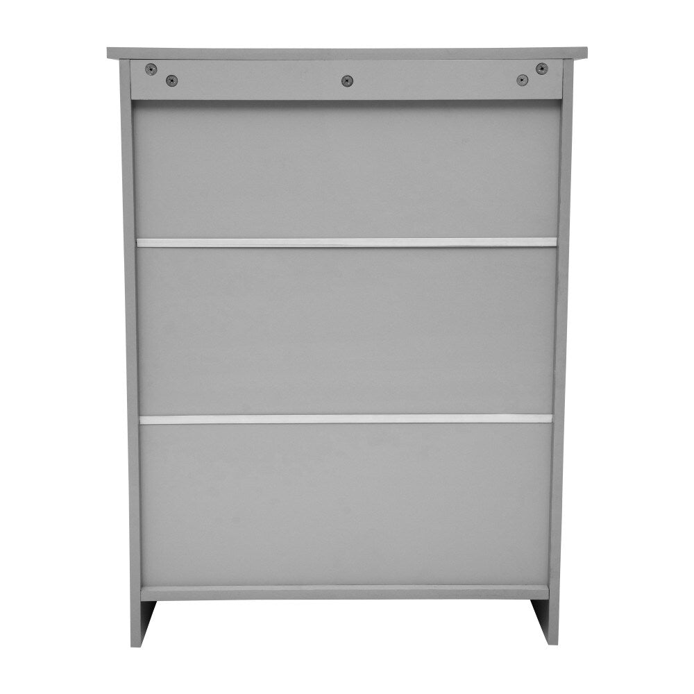 Floor Cabinet Storage Organizer with Magnetic Closure Doors and Shelves
