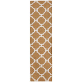 Liora Manne Floor Khaki Pattern Outdoor Rug (2' x 8') - 2' x 8'