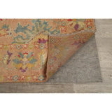 Floral Authentic Oushak Turkish Oriental Area Rug Wool Handmade - 7'6" x 9'3"