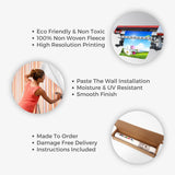 Floral Botanical Non-pasted Wallpaper Wall Mural - Colourful Dandelion