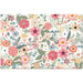 Floral Frenzy 30” x 20” Decorative Comfort Floor Mat Manufactured in The USA, Waterproof, Reduces Muscle Fatigue, Easy to Clean