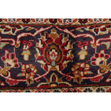 Floral Kashan Persian Traditional Area Rug Hand-knotted Wool Carpet - 9'10" x 13'4"