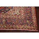 Floral Kashan Persian Traditional Area Rug Hand-knotted Wool Carpet - 9'10" x 13'4"
