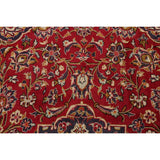 Floral Kashan Persian Traditional Area Rug Hand-knotted Wool Carpet - 9'10" x 13'4"