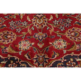 Floral Kashan Persian Traditional Area Rug Hand-knotted Wool Carpet - 9'10" x 13'4"