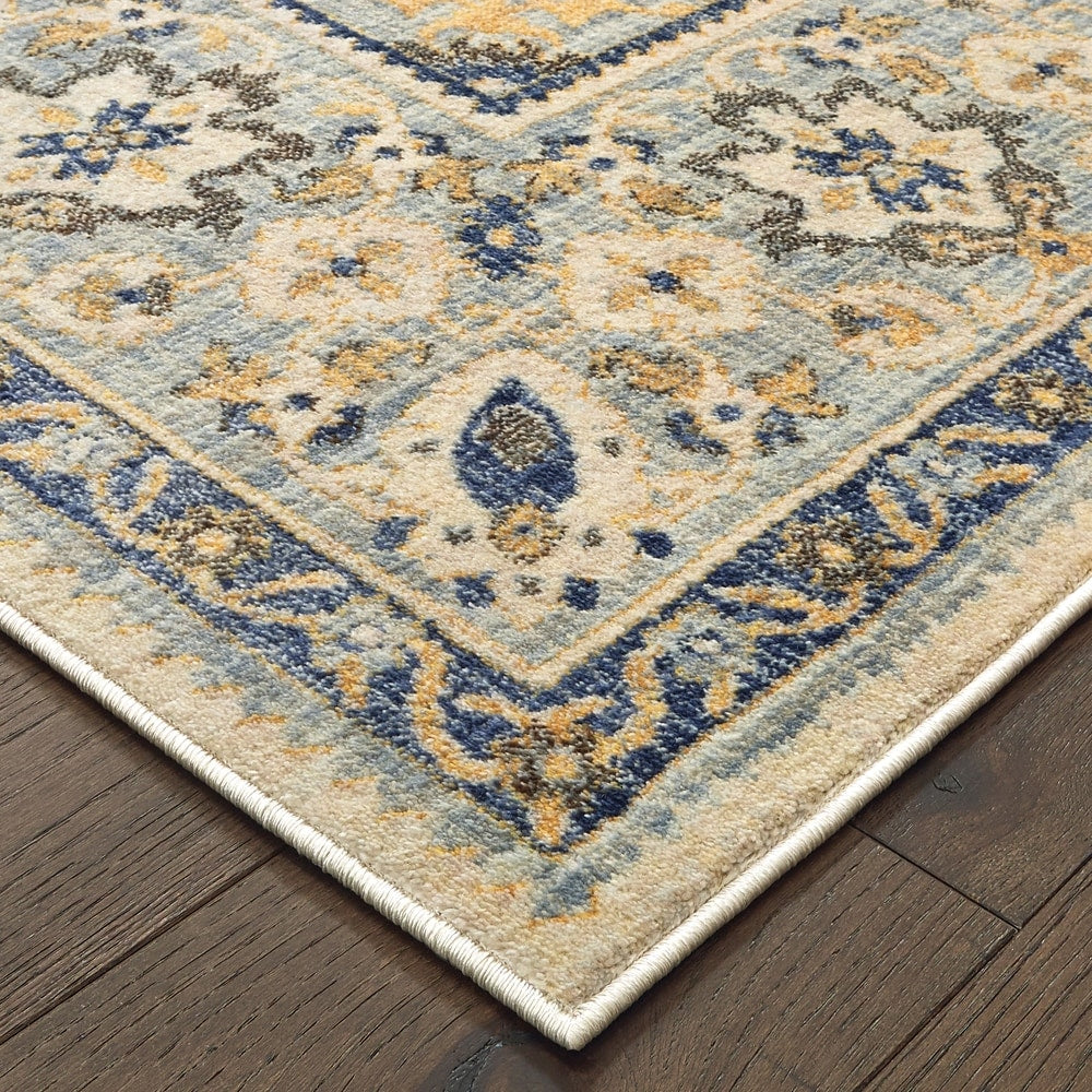 Vista Home Pierce Traditional Floral Medallion Area Rug