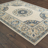 Vista Home Pierce Traditional Floral Medallion Area Rug