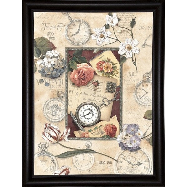 Floral Nostalgia 2-LISAUD35481 Print 25.25"x18.5" by Lisa Audit