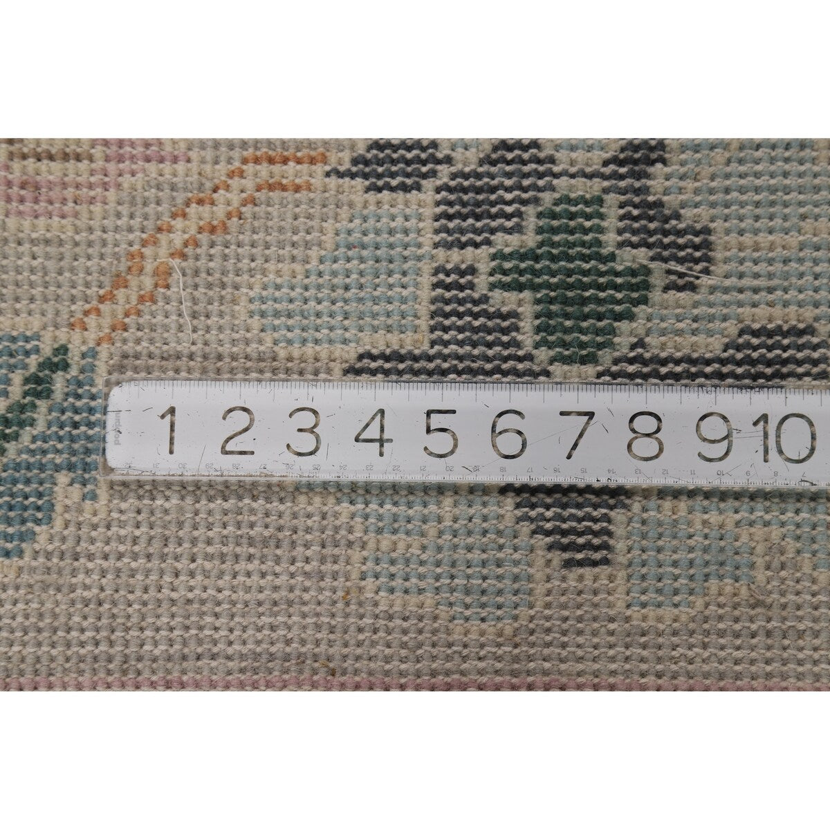 Floral Oushak Indian Area Rug Handmade Wool Carpet - 8'1" x 10'2"