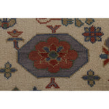 Floral Oushak Indian Area Rug Handmade Wool Carpet - 8'0"x 10'3"