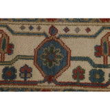 Floral Oushak Indian Area Rug Handmade Wool Carpet - 8'0"x 10'3"