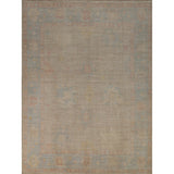 Floral Oushak Turkish Area Rug Handmade Vegetable Dye Wool Carpet - 8'0"x 9'9"