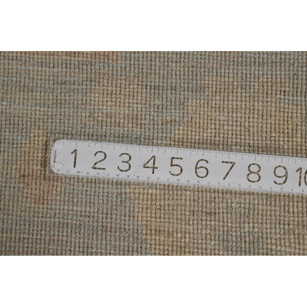 Floral Oushak Turkish Area Rug Handmade Vegetable Dye Wool Carpet - 8'0"x 9'9"