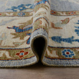 Floral Oushak Turkish Vegetable Dye Living Room Area Rug Handmade - 8'8" x 11'8"