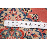 Floral Sarouk Persian Runner Rug Hand-Knotted Wool Carpet - 2'5"x 12'1"