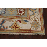 Floral Traditional Oushak Oriental Area Rug Hand-knotted Wool Carpet - 8'2" x 9'8"