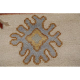Floral Traditional Oushak Oriental Area Rug Hand-knotted Wool Carpet - 8'2" x 9'8"