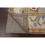 Floral Traditional Oushak Oriental Area Rug Hand-knotted Wool Carpet - 8'2" x 9'8"