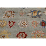 Floral Traditional Oushak Oriental Area Rug Hand-knotted Wool Carpet - 8'2" x 9'8"