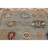 Floral Traditional Oushak Oriental Area Rug Hand-knotted Wool Carpet - 8'2" x 9'8"