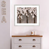 Floral Wonderland by Sydney Edmunds Wood Framed Wall Art Print