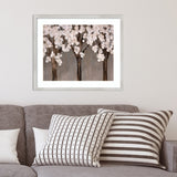 Floral Wonderland by Sydney Edmunds Wood Framed Wall Art Print