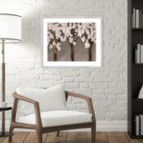 Floral Wonderland by Sydney Edmunds Wood Framed Wall Art Print