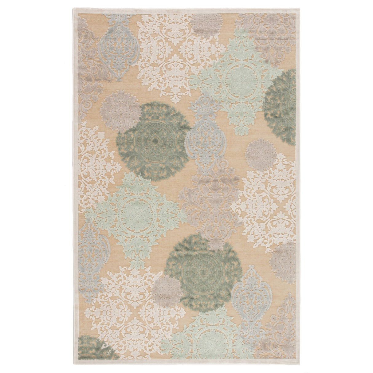 Florence Damask Area Rug