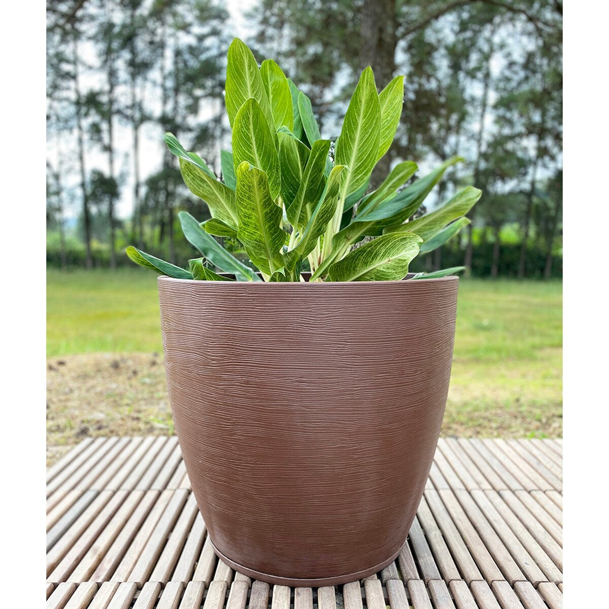 Floridis Amsterdan XX-Large Planter Bowl - 27.56 inches high x 29.53 inch diameter
