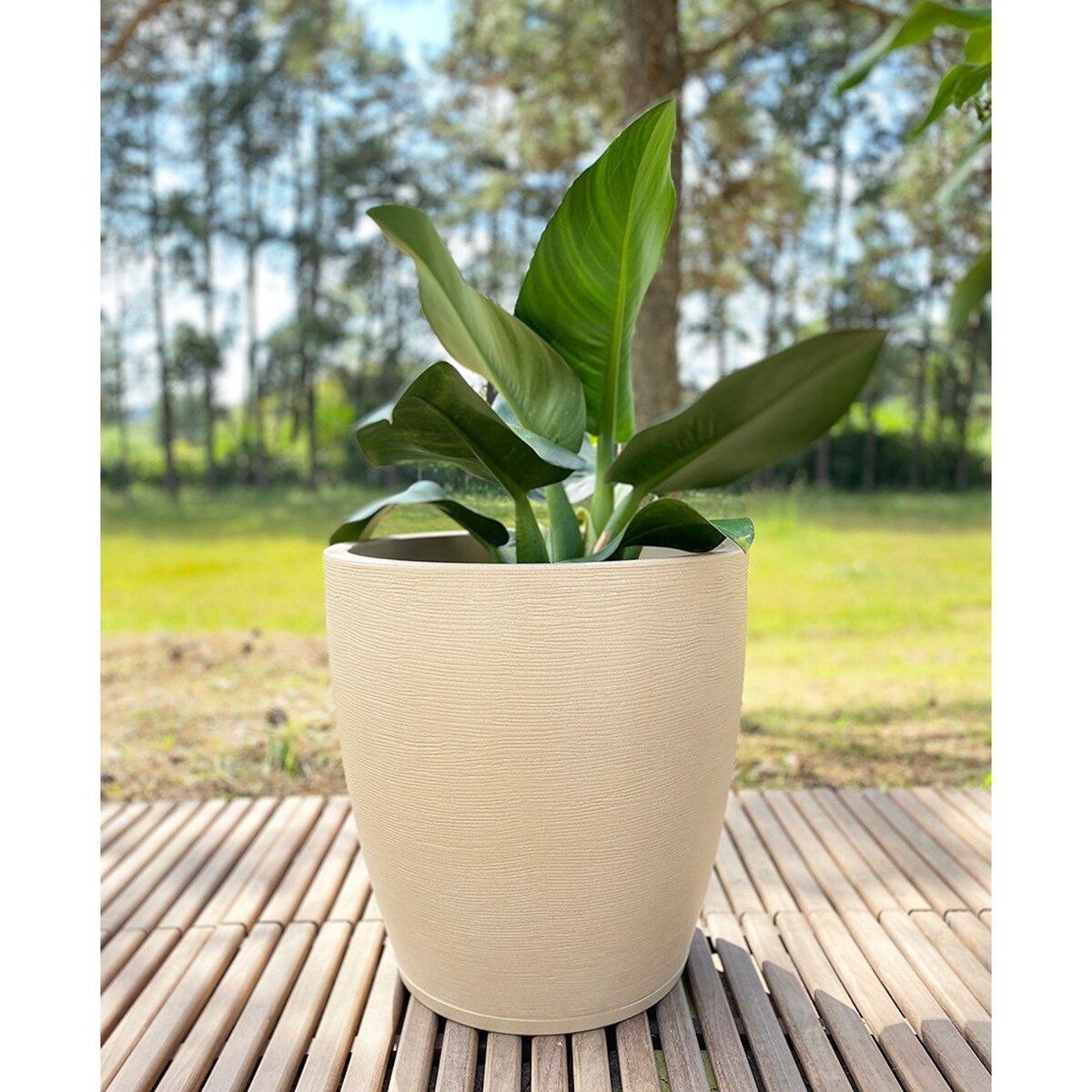 Floridis Amsterdan XX-Large Planter Bowl - 27.56 inches high x 29.53 inch diameter