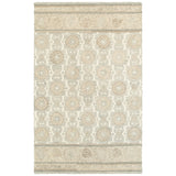 Style Haven Lalemant Blooming Ash/ Sand Handcrafted Wool Area Rug