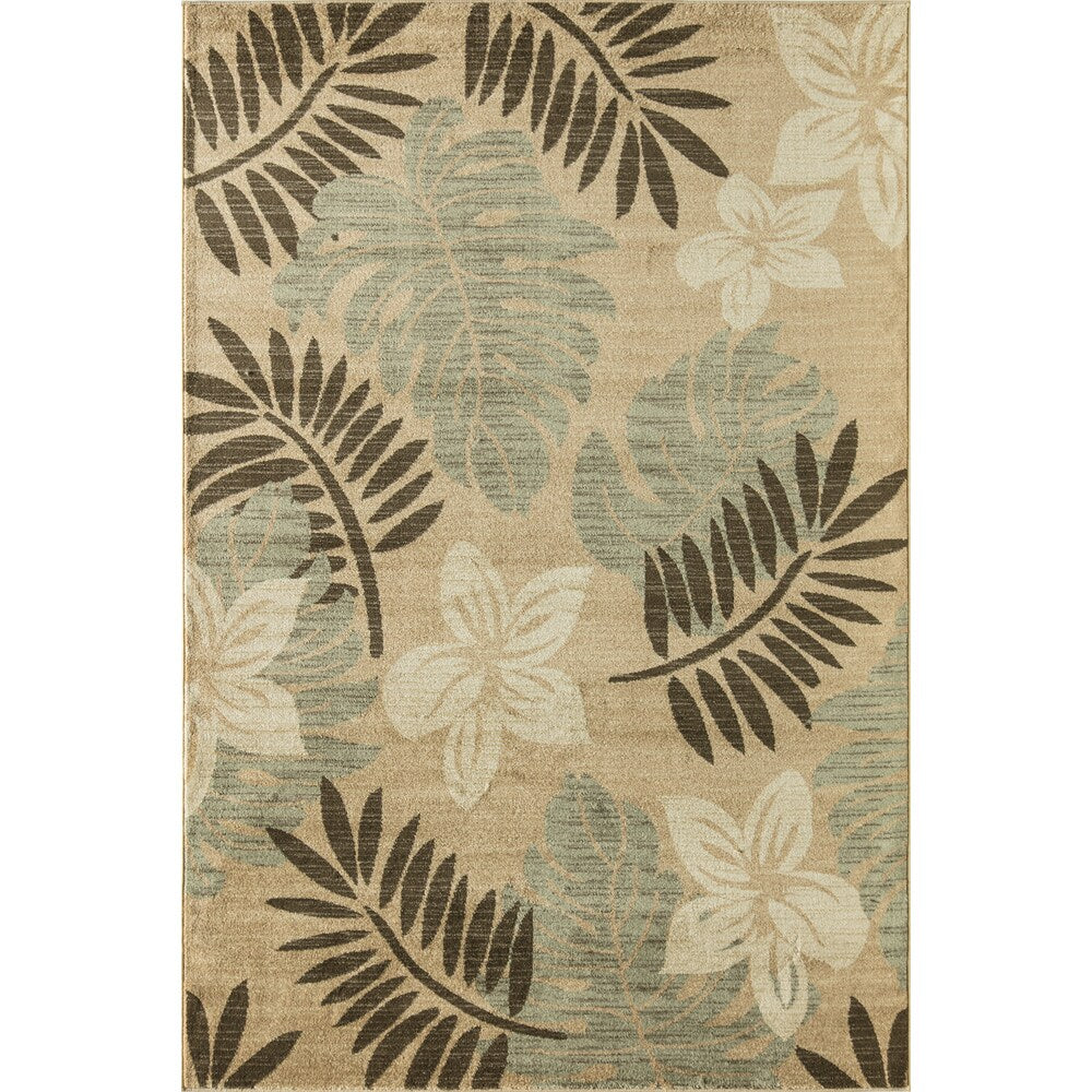 Flourishing Flowers Floral Area Rug - 7'10 x 10'10