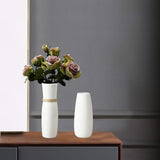 Flower Vase with differing Rope for Home Décor - Set of 2