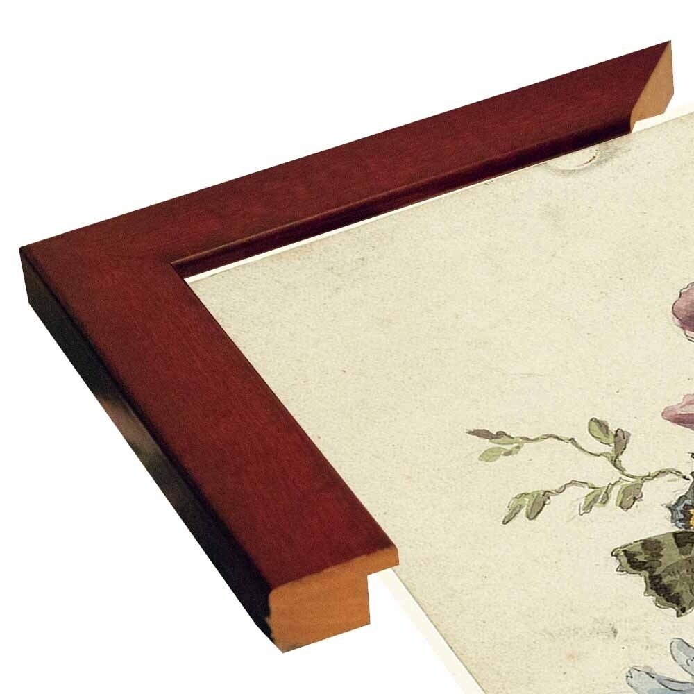 Flowers Eight-VINAPP130716 Framed Print 21"x14" by Vintage Apple Collection