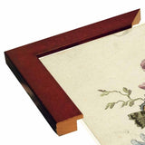 Flowers Eight-VINAPP130716 Framed Print 21"x14" by Vintage Apple Collection